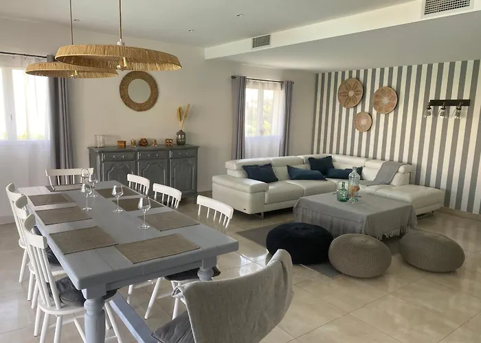 ヴィラ Moana Lagune 4 Chambres, 4 Salles De Bain, Piscine Privative Chauffee A 30 Degres Toute L Annee, Balneo, Terrain De Petanque Prive, Ping-pong *